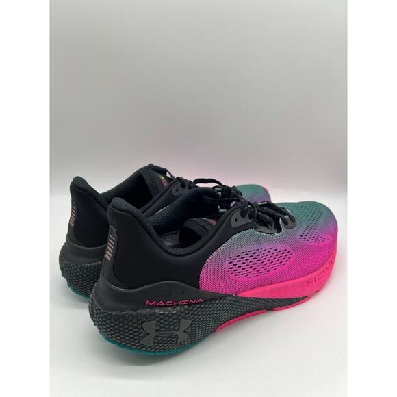 Under Armour HOVR Machina 3 Daylight Black Electro Pink 3025164-001 Mens Sz 10.5 - Picture 6 of 12